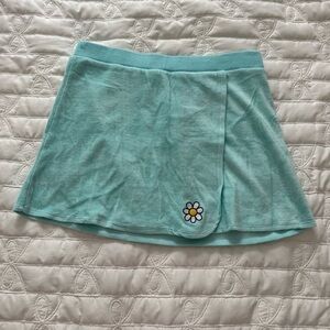 Delia’s Daisy Blue Terry Cloth Skirt